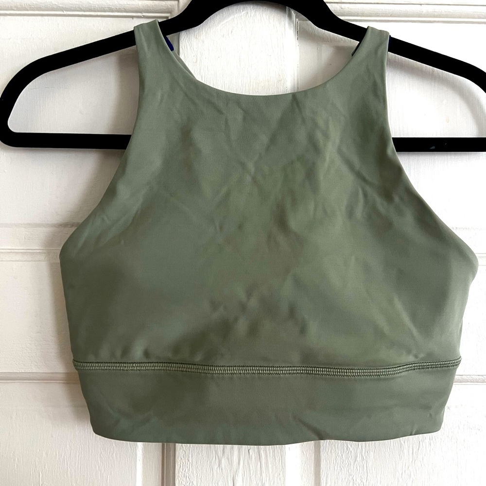 Lululemon Energy High-Neck Longline Bra